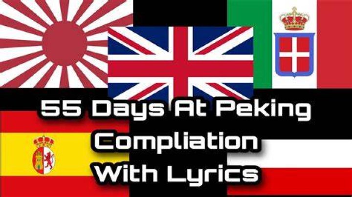 55 days in peking lyrics