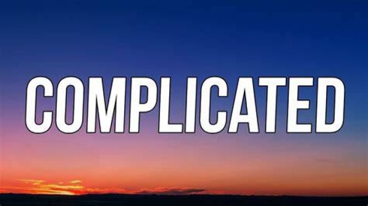 And it’s oh so complicated lyrics