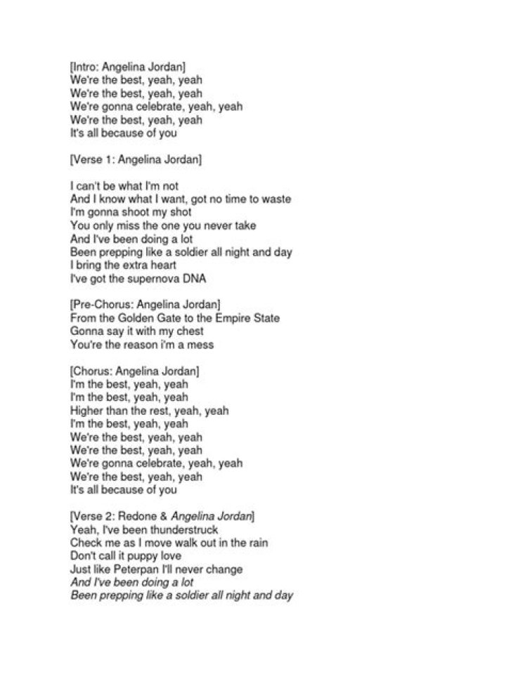 Angelina jordan lyrics