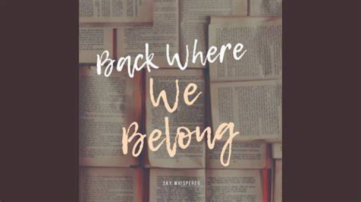 Back where we belong lyrics