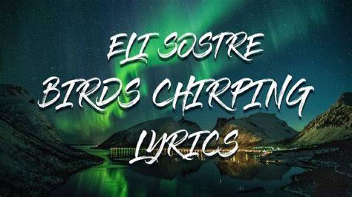 Birds chirping lyrics