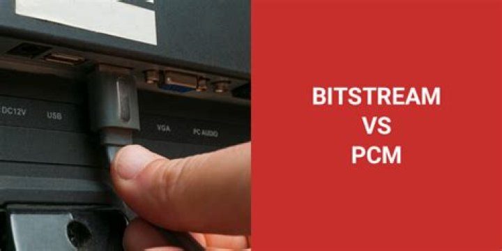 Bitstream vs PCM