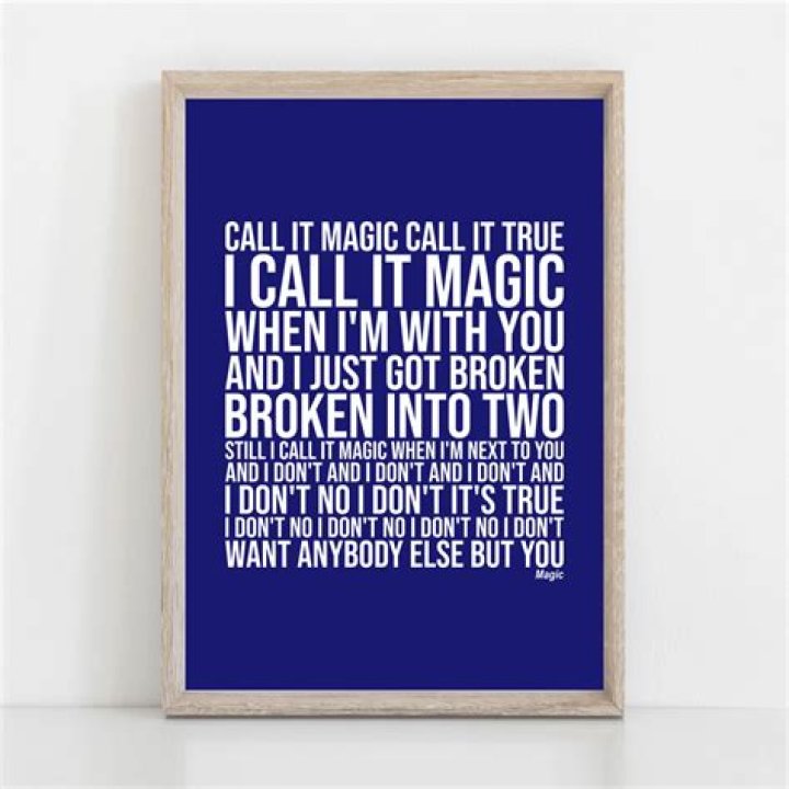 Blue magic song oscar lyrics