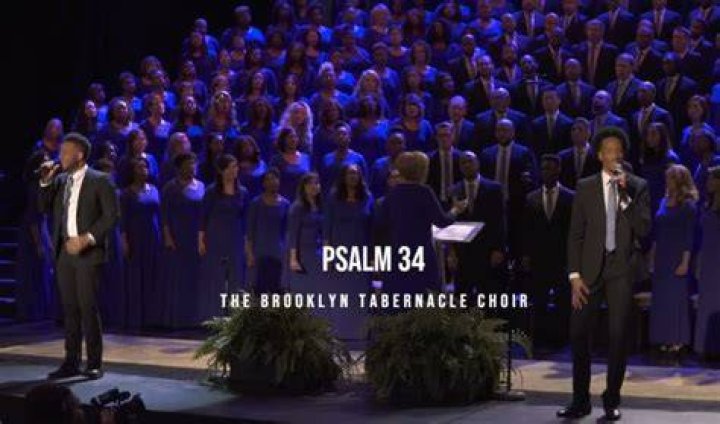 Brooklyn tabernacle choir psalm 34 lyrics