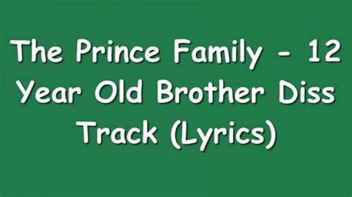 Brother diss rap lyrics