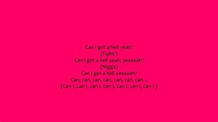 Can i get a hell yea lyrics