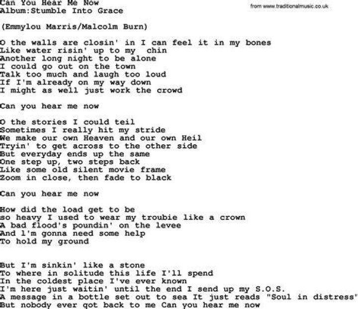 Can you hear the darkness howling lyrics