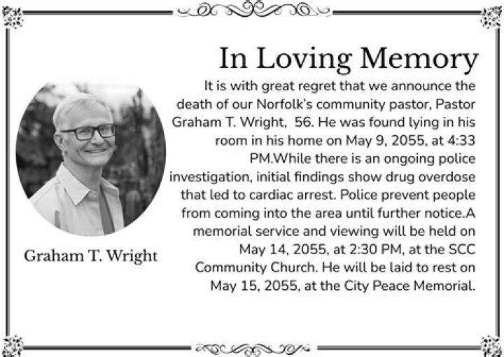 Death News! Daniel Whitford Obituary