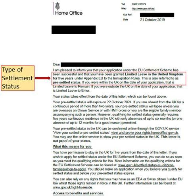 Demands and Settlement Status