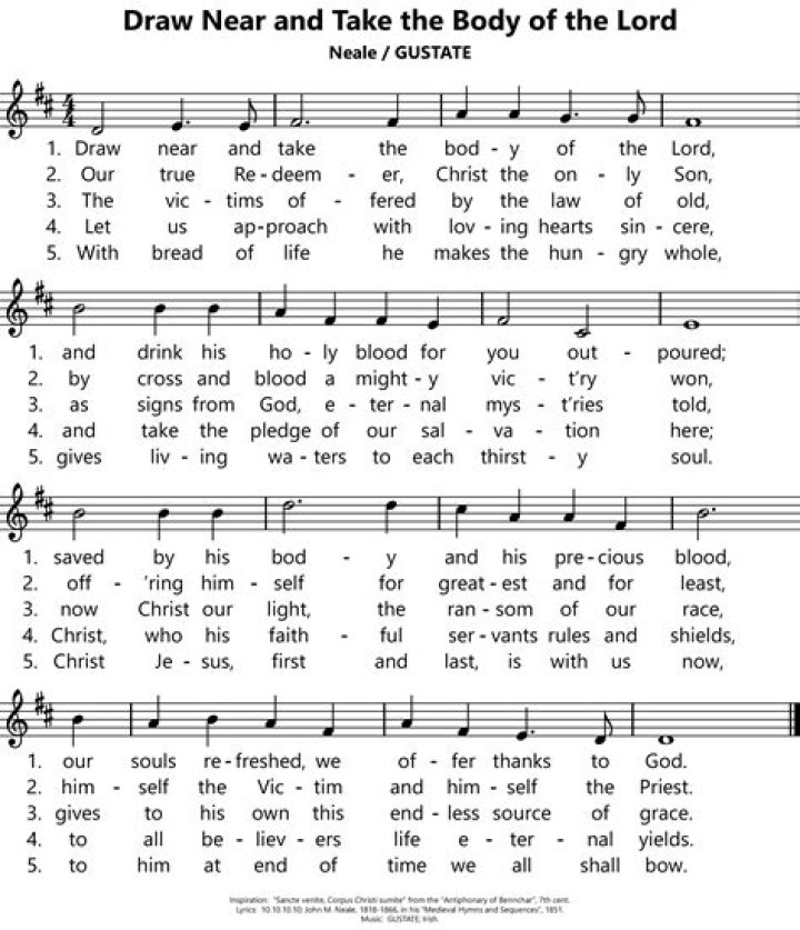 Draw near lyrics