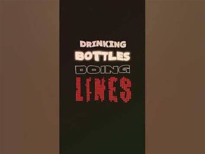 Drinking bottles doing lines lyrics