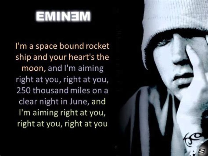 Eminem space bound lyrics