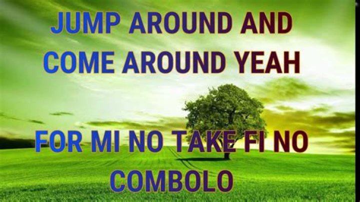 Eric donaldson jump around lyrics lyrics