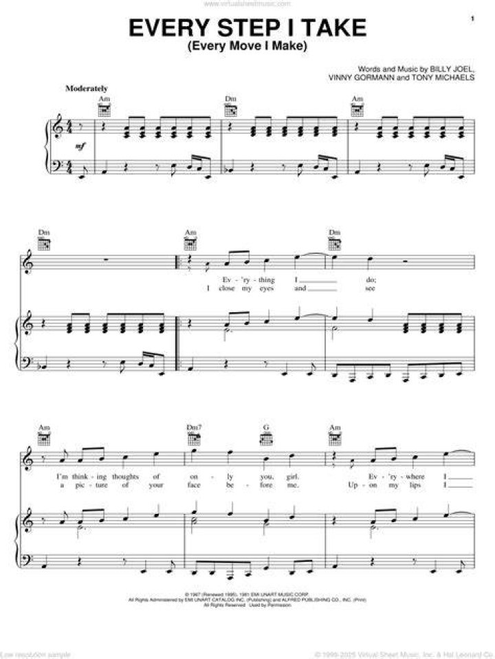 Every step i take every move i make full lyrics lyrics