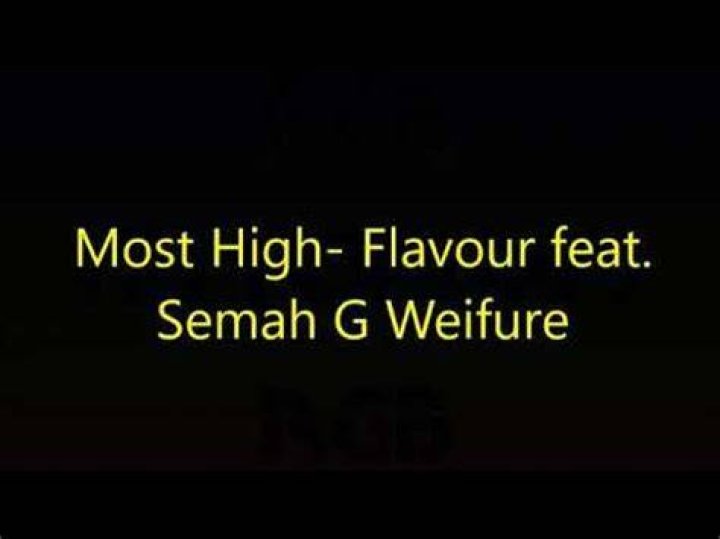 Flavour ,most high lyrics