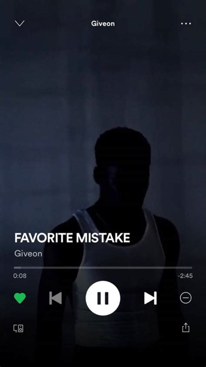 Giveon favourite mistake lyrics
