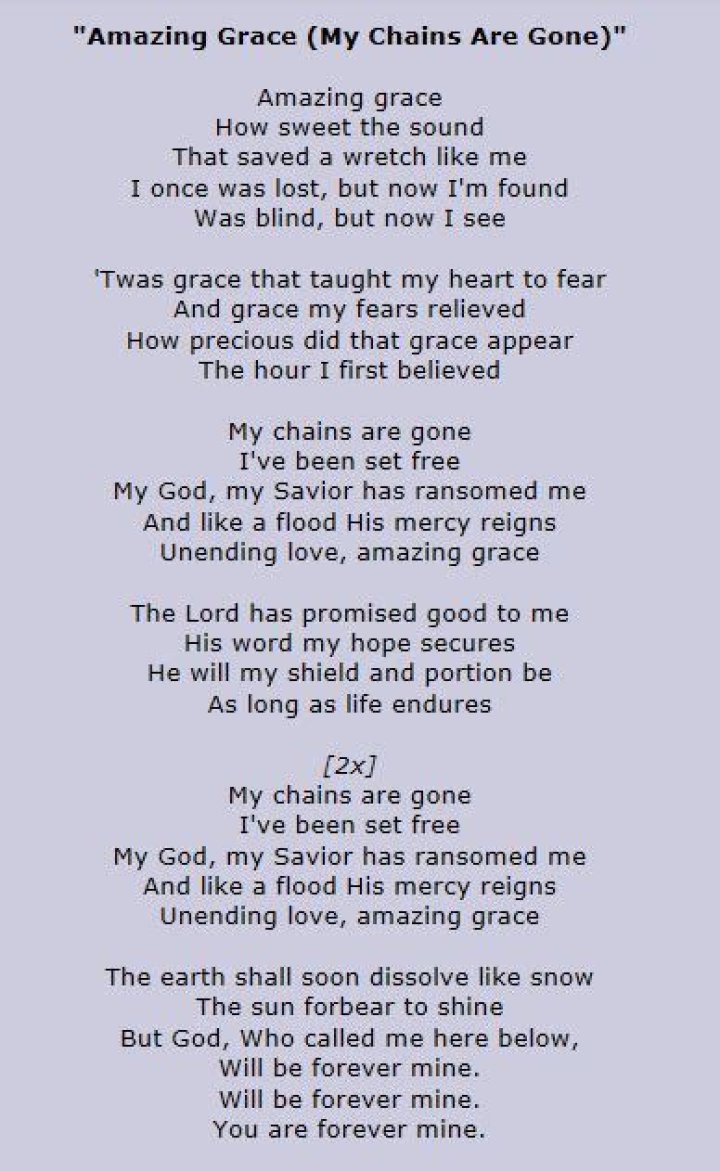 Grace is gone lyrics