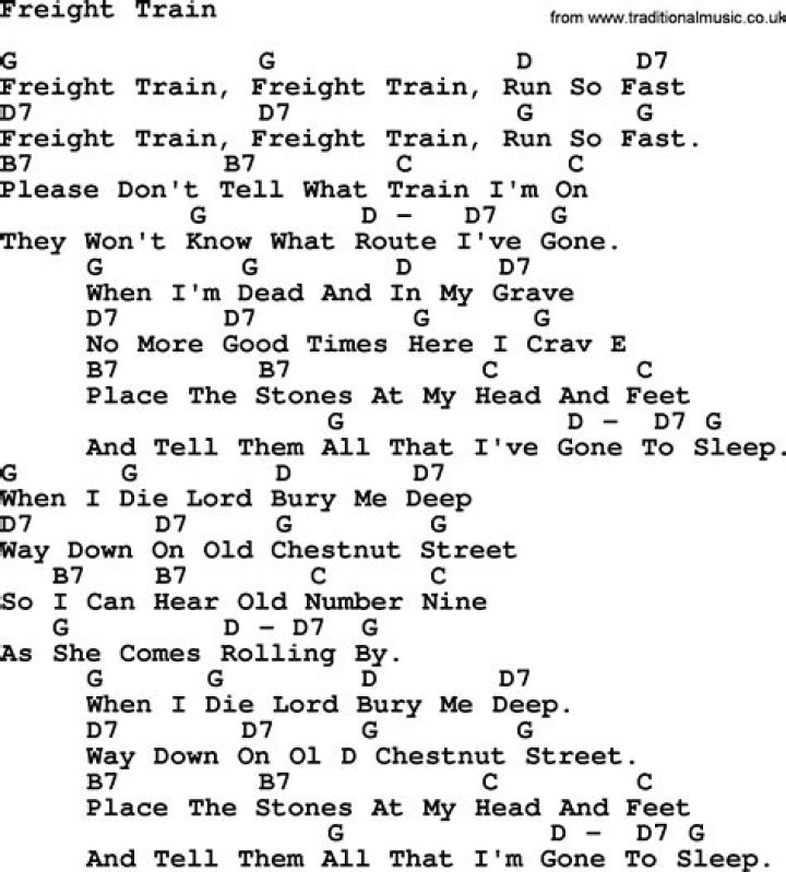 Hurricane, freight train lyrics