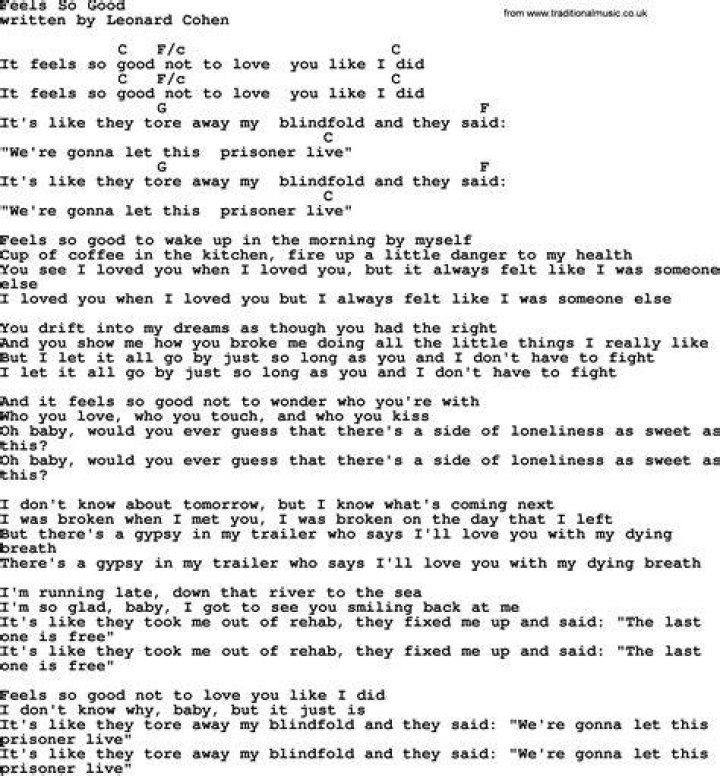 It feels so good tonight lyrics