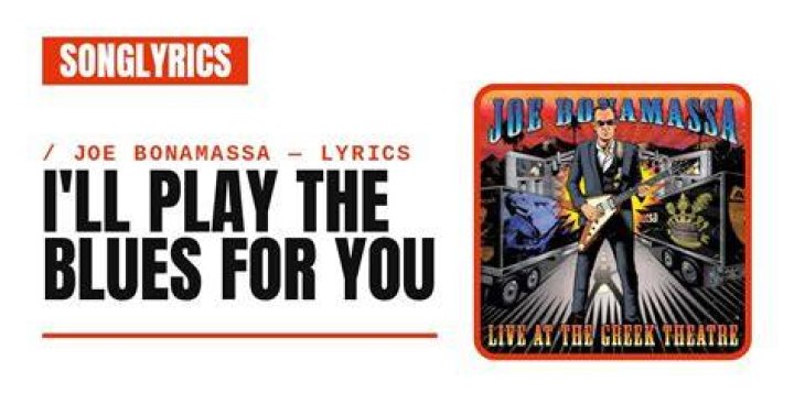 Joe bonamassa lyrics
