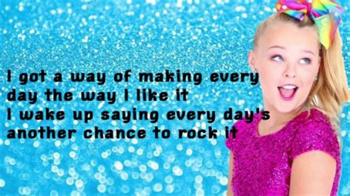Jojo siwa bob lyrics