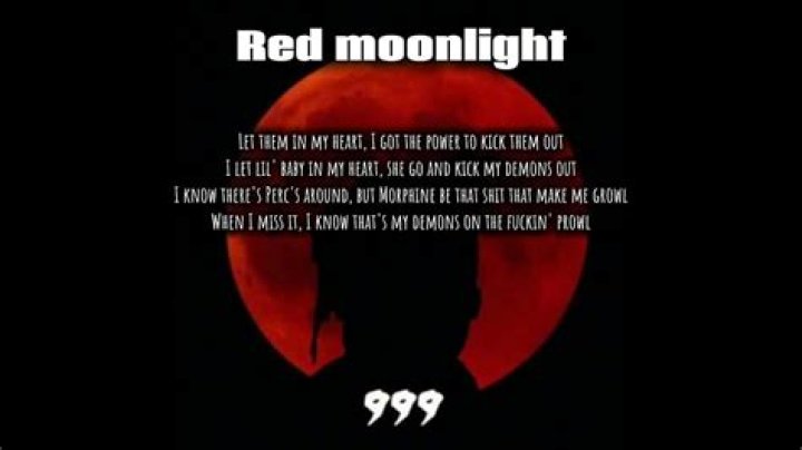 Juice wrld red moonlight mp3 lyrics