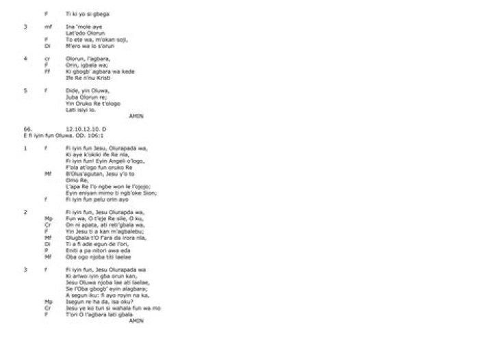 Ki se agbara wa lyrics