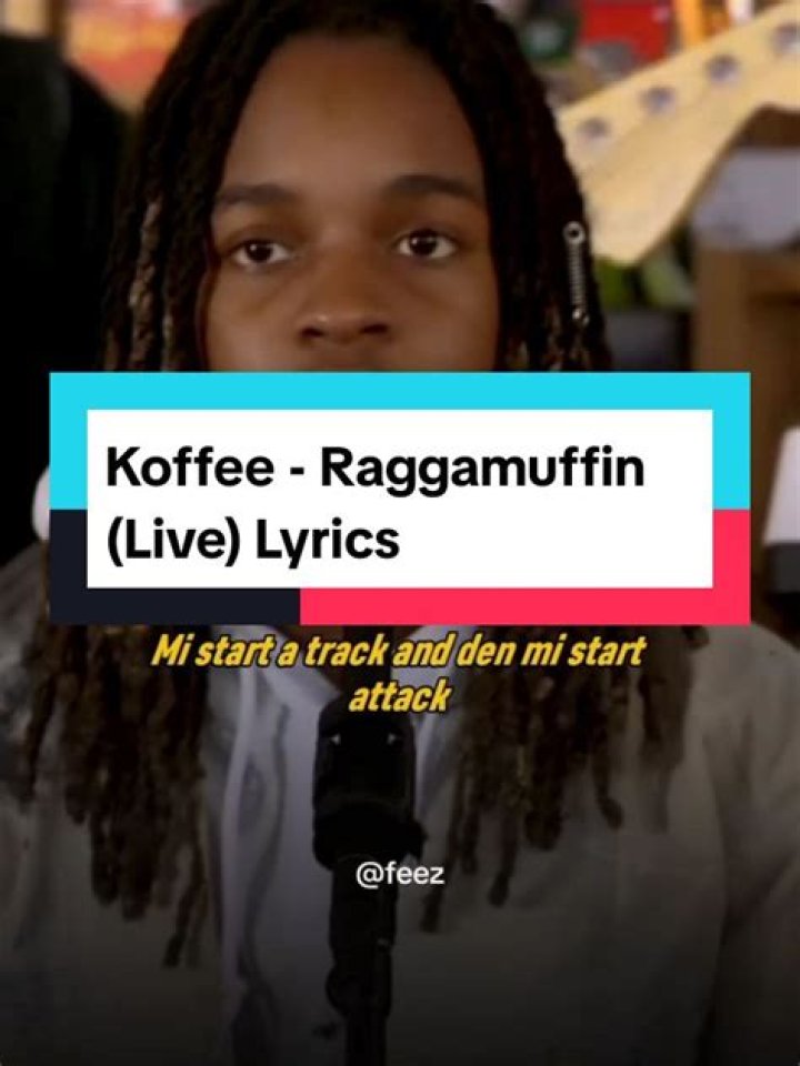 Koffee Raggamuffin Lyrics