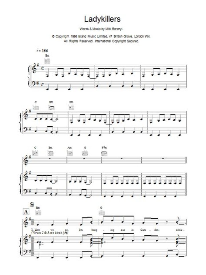 Ladykillers lyrics