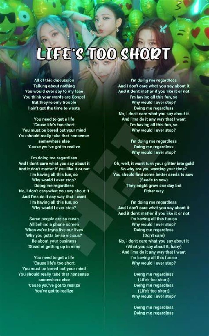 Life is easy when you lyrics