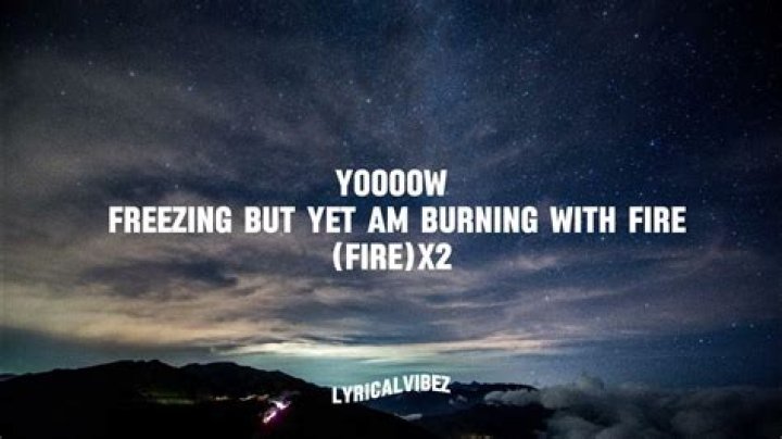 Like fire and ice lyrics