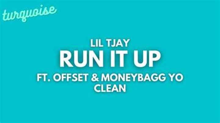 Lil tjay clean run it up lyrics