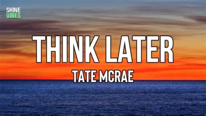 Live now think later lyrics
