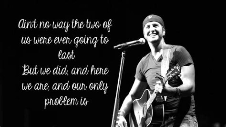 Luke bryan figurative language fast lyrics