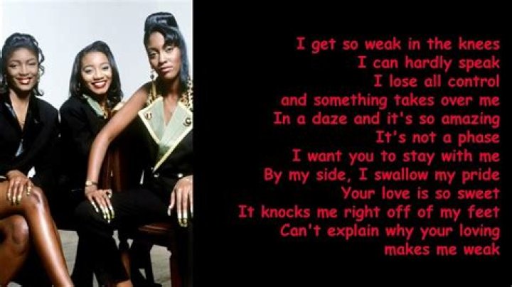 Makes me so weak lyrics