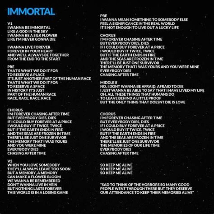 Malo immortal lyrics