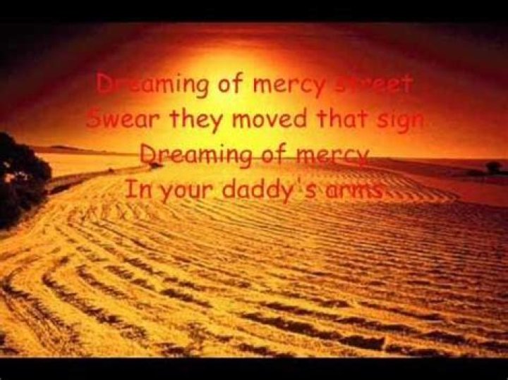Mercy street lyrics