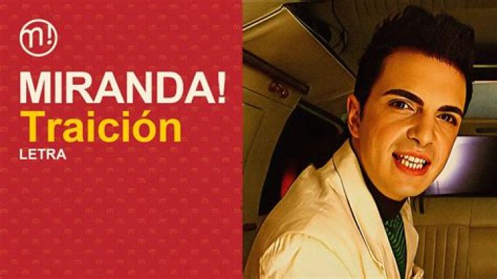 Miranda! traicion lyrics