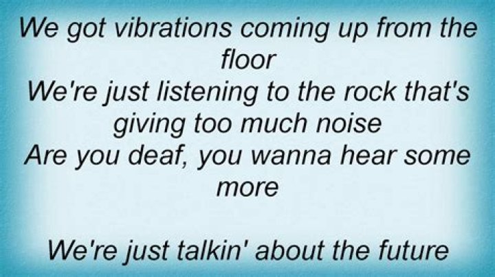 Noise pollution lyrics