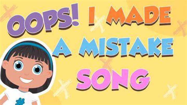 Oh i made a mistake lyrics