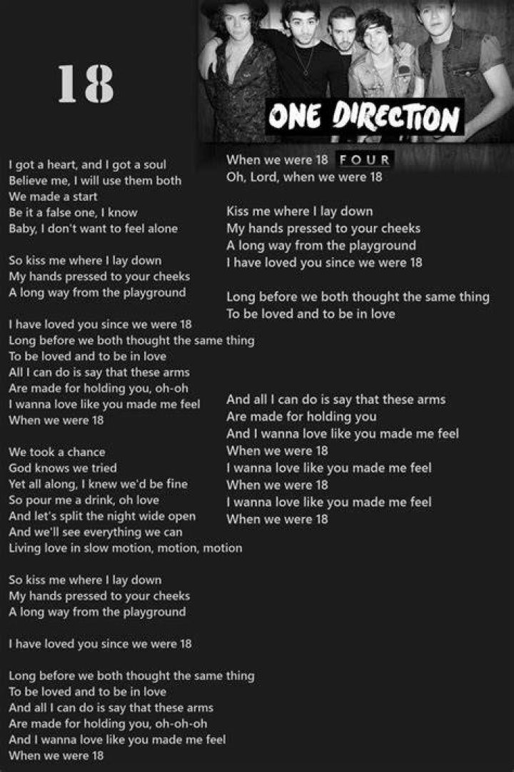 One direction eye lyrics