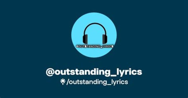 Outstanding lyrics