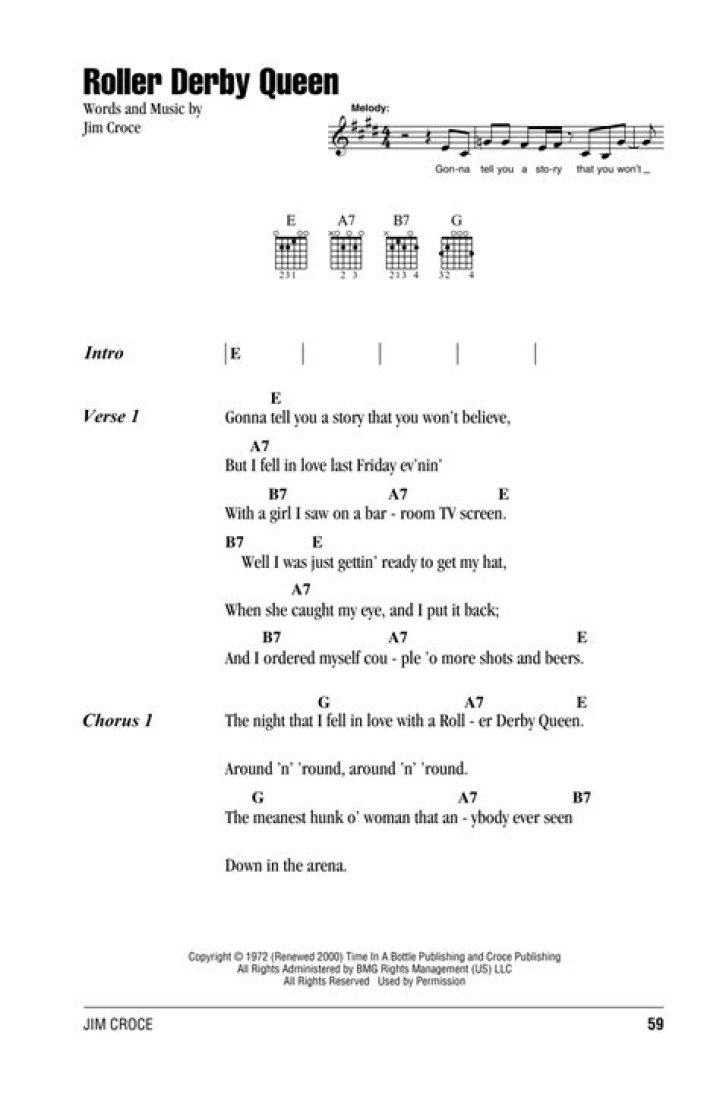 Roller derby lyrics