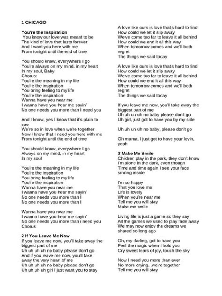 She from chicago lyrics