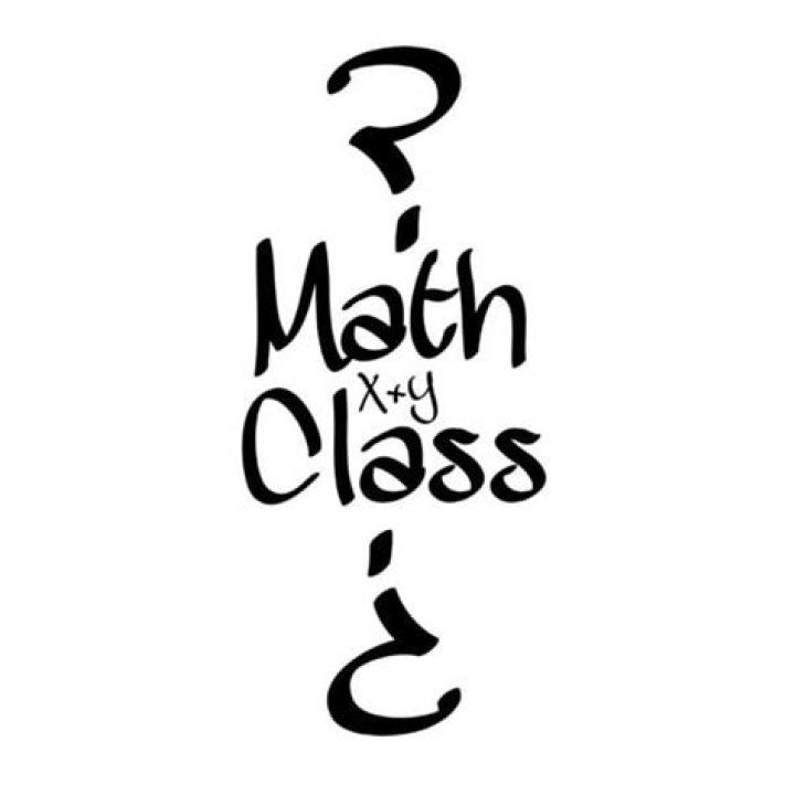 She was in my math class lyrics