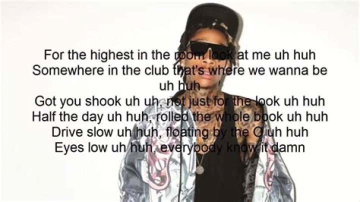 So high wiz khalifa lyrics