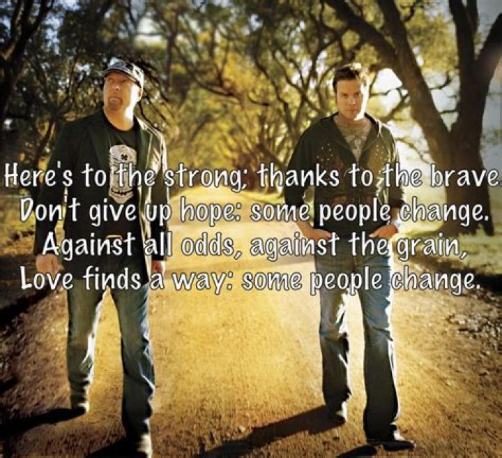 Some people change lyrics