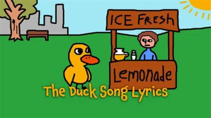 The duck song lyrics