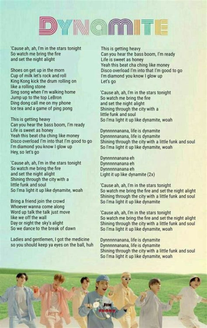 Tnt you’re dynamite lyrics