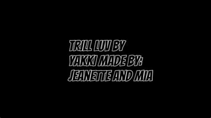 Trill luv lyrics